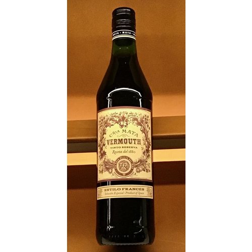 Fortified Wine MATA VERMOUTH TINTO RESERVA Fortified Wine MATA VERMOUTH TINTO RESERVA