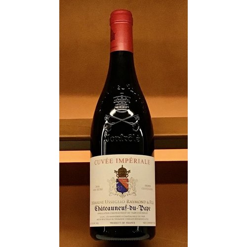 Wine RAYMOND USSEGLIO CUVEE IMPERIAL CHATEAUNEUF DU PAPE 2016 Wine RAYMOND USSEGLIO CUVEE IMPERIAL CHATEAUNEUF DU PAPE 2016