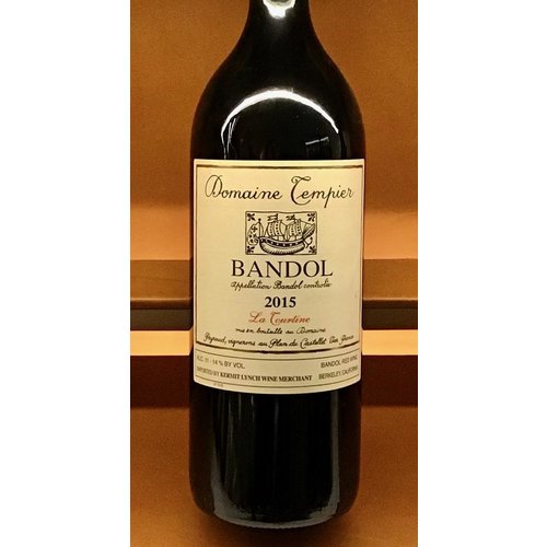Wine DOMAINE TEMPIER BANDOL ‘LA TOURTINE’ 2015 1.5L Wine DOMAINE TEMPIER BANDOL ‘LA TOURTINE’ 2015 1.5L