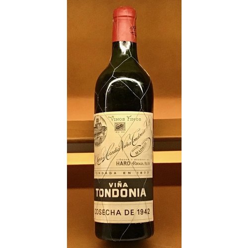 Wine LOPEZ DE HEREDIA VINA TONDONIA' GRAN RESERVA 1942