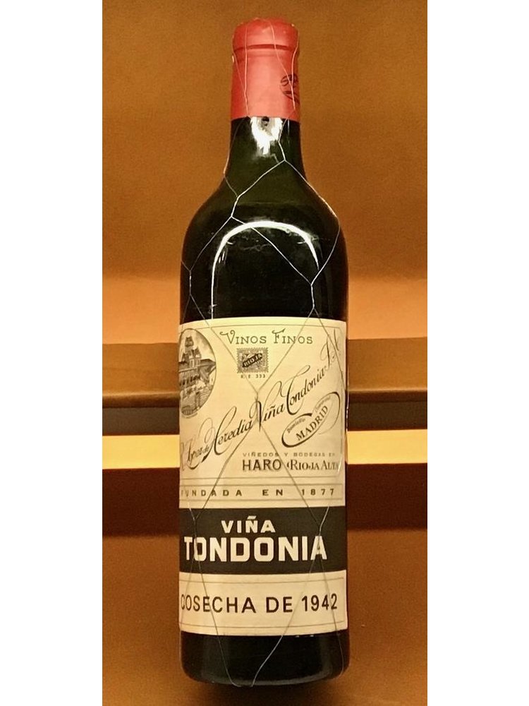 Wine LOPEZ DE HEREDIA VINA TONDONIA' GRAN RESERVA 1942