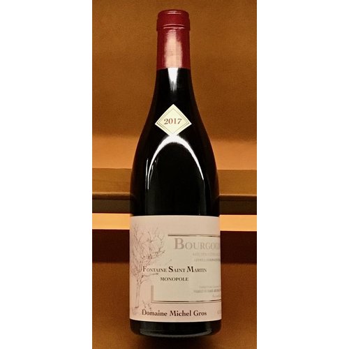 Wine MICHEL GROS HAUTES COTES DE NUITS FONTAINE “ST. MARTIN” BOURGOGNE ROUGE 2017 Wine MICHEL GROS HAUTES COTES DE NUITS FONTAINE “ST. MARTIN” BOURGOGNE ROUGE 2017