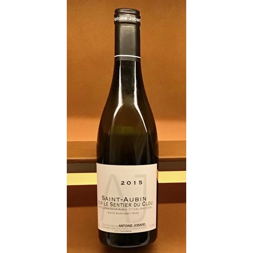 Wine ANTOINE JOBARD SAINT-AUBIN ‘SUR LE SENTIER DU CLOU’ 1ER CRU 2015 Wine ANTOINE JOBARD SAINT-AUBIN ‘SUR LE SENTIER DU CLOU’ 1ER CRU 2015