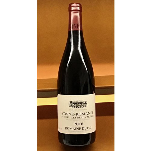 Wine DOMAINE DUJAC VOSNE-ROMANEE 1ER CRU LES BEAUX MONTS 2016 Wine DOMAINE DUJAC VOSNE-ROMANEE 1ER CRU LES BEAUX MONTS 2016