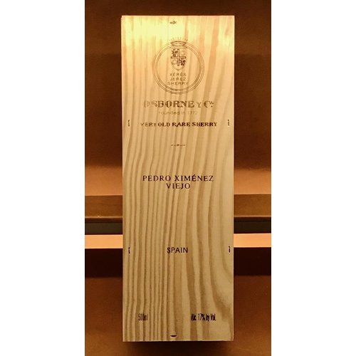 Fortified Wine OSBORNE PEDRO XIMENEZ SOLERA 'VIEJO' RARE SHERRY (1905) NV 500ML Fortified Wine OSBORNE PEDRO XIMENEZ SOLERA 'VIEJO' RARE SHERRY (1905) NV 500ML
