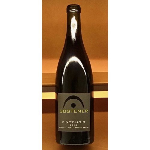 Wine SOSTENER SANTA LUCIA HIGHLANDS PINOT NOIR 2018 Wine SOSTENER SANTA LUCIA HIGHLANDS PINOT NOIR 2018