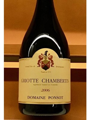 Wine PONSOT GRIOTTE CHAMBERTIN GRAND CRU 2006 1.5L
