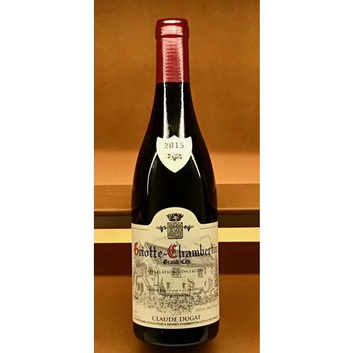 Wine CLAUDE DUGAT GRIOTTE-CHAMBERTIN GRAND CRU 2015 Wine CLAUDE DUGAT GRIOTTE-CHAMBERTIN GRAND CRU 2015