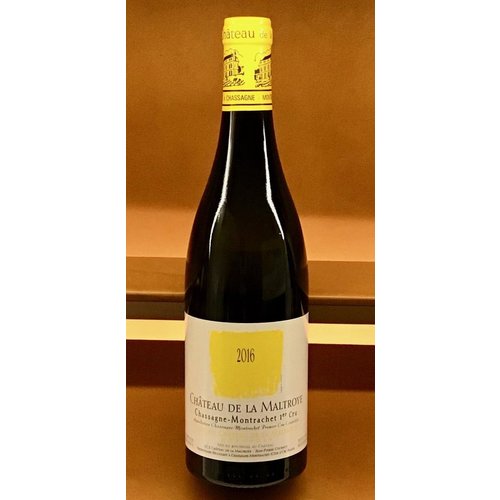 Wine CHATEAU DE LA MALTROYE CHASSAGNE-MONTRACHET 1ER CRU ‘CLOS DU CHATEAU DE LA MALTROYE’ BLANC 2016 Wine CHATEAU DE LA MALTROYE CHASSAGNE-MONTRACHET 1ER CRU ‘CLOS DU CHATEAU DE LA MALTROYE’ BLANC 2016