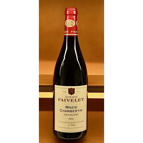 Wine DOMAINE FAIVELEY MAZIS-CHAMBERTIN GRAND CRU 2016 Wine DOMAINE FAIVELEY MAZIS-CHAMBERTIN GRAND CRU 2016