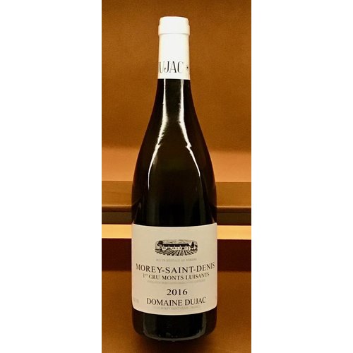 Wine DOMAINE DUJAC MOREY-SAINT-DENIS 1ER CRU MONTS LUISANTS 2016 Wine DOMAINE DUJAC MOREY-SAINT-DENIS 1ER CRU MONTS LUISANTS 2016