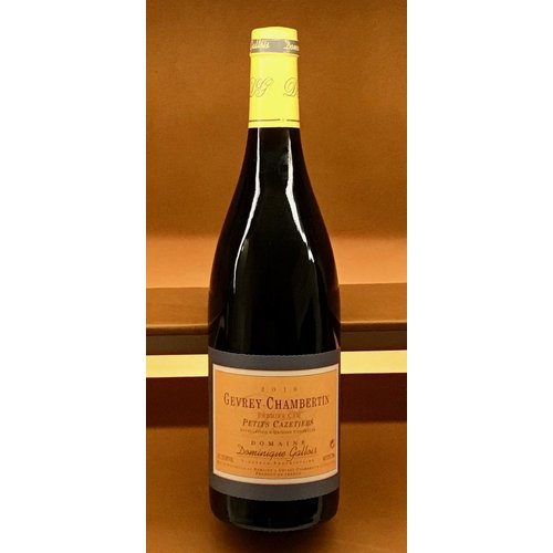 Wine DOMINIQUE GALLOIS GEVREY-CHAMBERTIN 1ER CRU PETITS CAZETIERS 2016