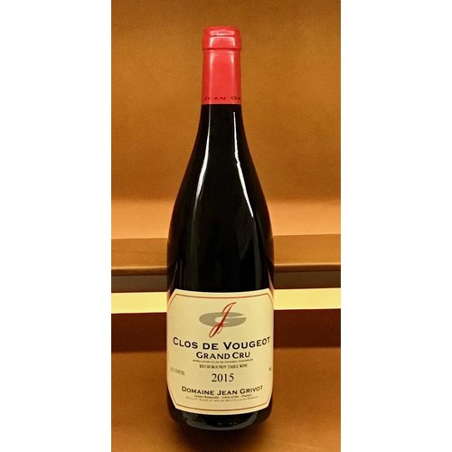 Wine JEAN GRIVOT CLOS VOUGEOT GRAND CRU 2015