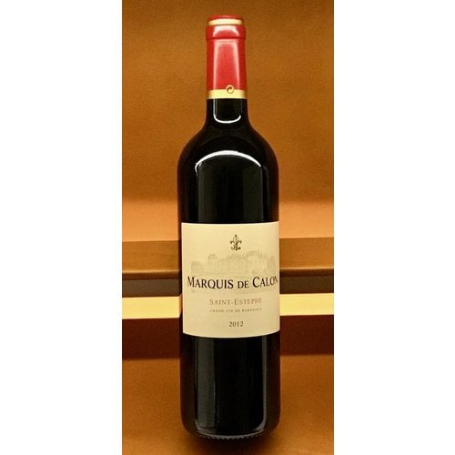Wine CALON-SEGUR ‘MARQUIS DE CALON’ 2012 Wine CALON-SEGUR ‘MARQUIS DE CALON’ 2012