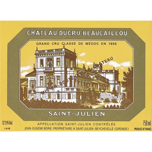 Wine CH DUCRU BEAUCAILLOU 1982 Wine CH DUCRU BEAUCAILLOU 1982