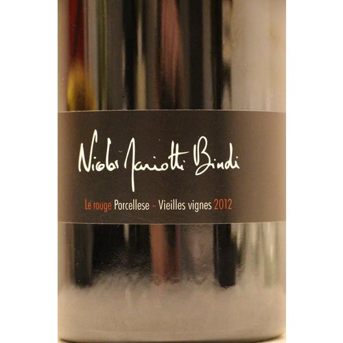 Wine NICOLAS MARIOTTI BINDI ROUGE 'PORCELLESE' VIEILLES VIGNES 2012 Wine NICOLAS MARIOTTI BINDI ROUGE 'PORCELLESE' VIEILLES VIGNES 2012