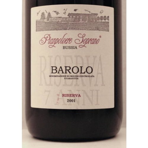 Wine PIANPOLVERE 'SOPRANO BUSSIA' BAROLO RISERVA 1999