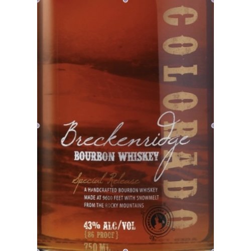 Spirits BRECKENRIDGE BOURBON WHISKEY Spirits BRECKENRIDGE BOURBON WHISKEY