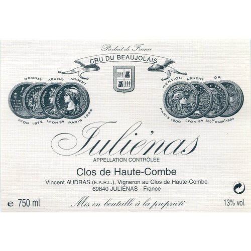 Wine CLOS DE HAUTE COMBE JULIENAS 2017 Wine CLOS DE HAUTE COMBE JULIENAS 2017