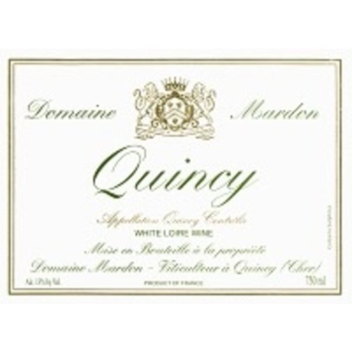 Wine MARDON QUINCY 'TRES VIEILLES VIGNES' 2018 Wine MARDON QUINCY 'TRES VIEILLES VIGNES' 2018