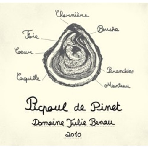 Wine DOMAINE JULIE BENAU PICPOUL DE PINET 2019 Wine DOMAINE JULIE BENAU PICPOUL DE PINET 2019