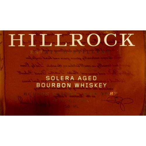 Spirits HILLROCK 'SOLERA AGED' BOURBON Spirits HILLROCK 'SOLERA AGED' BOURBON