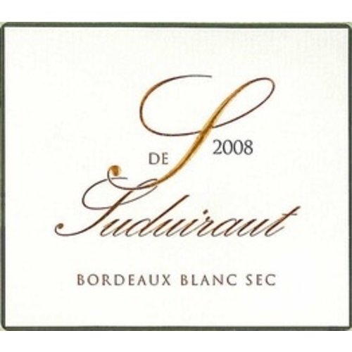 Wine 'S' DE SUDUIRAUT BLANC 2016 Wine 'S' DE SUDUIRAUT BLANC 2016