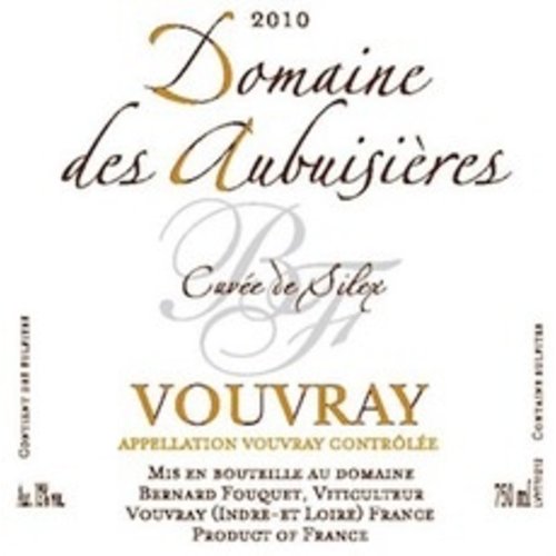 Wine DOMAINE DES AUBUISIERES VOUVRAY ‘CUVEE DE SILEX’ 2017 Wine DOMAINE DES AUBUISIERES VOUVRAY ‘CUVEE DE SILEX’ 2017