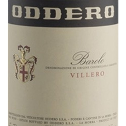 Wine ODDERO BAROLO VILLERO 2010 1.5L