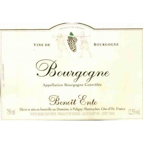 Wine BENOIT ENTE BOURGOGNE BLANC 2016 Wine BENOIT ENTE BOURGOGNE BLANC 2016
