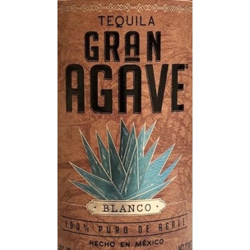 Spirits GRAN AGAVE TEQUILA BLANCO 1L Spirits GRAN AGAVE TEQUILA BLANCO 1L