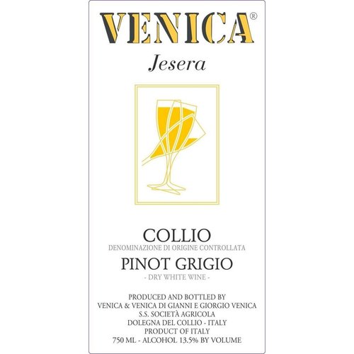 Wine VENICA AND VENICA PINOT GRIGIO 'JESERA' 2017 Wine VENICA AND VENICA PINOT GRIGIO 'JESERA' 2017
