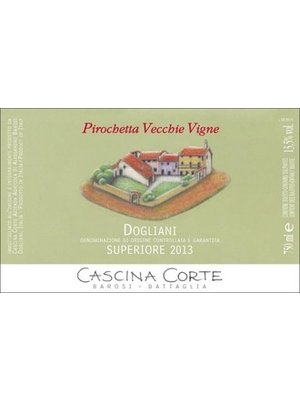 Wine CASCINA CORTE DOGLIANI PIROCHETTA 2012 1.5L