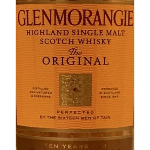Spirits GLENMORANGIE THE ORIGINAL 10YR SCOTCH Spirits GLENMORANGIE THE ORIGINAL 10YR SCOTCH