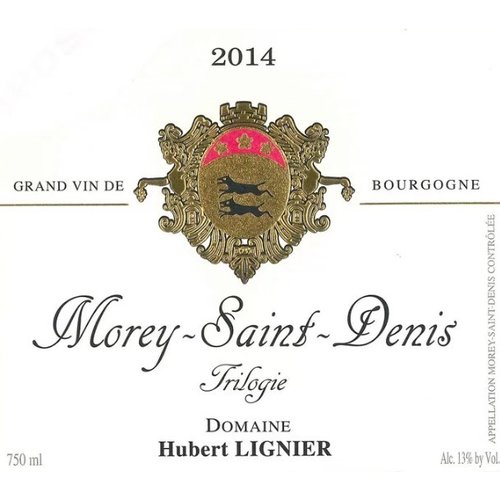 Wine HUBERT LIGNIER MOREY-SAINT-DENIS TRILOGIE 2014 Wine HUBERT LIGNIER MOREY-SAINT-DENIS TRILOGIE 2014