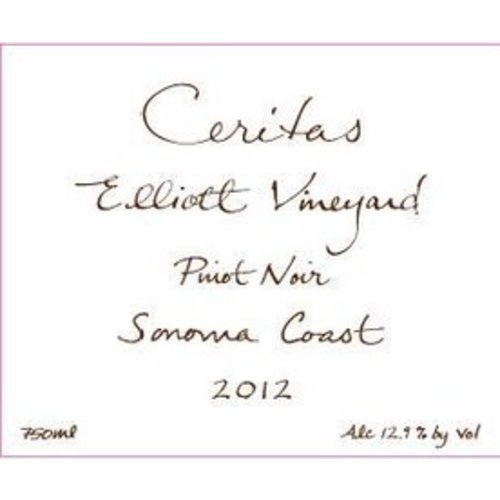 Wine CERITAS PINOT NOIR ‘ELLIOTT VINEYARD’ 2016 Wine CERITAS PINOT NOIR ‘ELLIOTT VINEYARD’ 2016