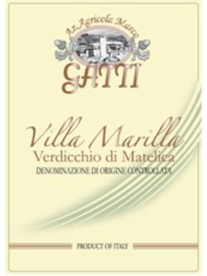 Wine MARCO GATTI VERDICCHIO DI MATELICA ‘VILLA MARILLA’ 2017