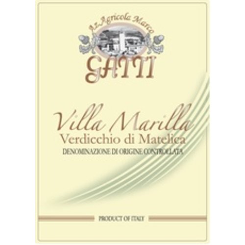 Wine MARCO GATTI VERDICCHIO DI MATELICA ‘VILLA MARILLA’ 2017