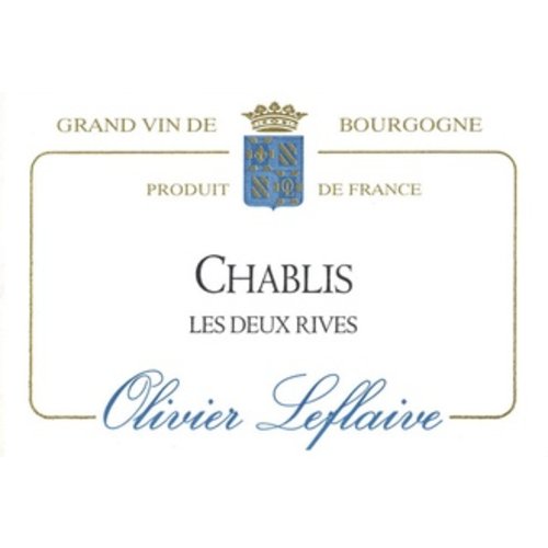 Wine OLIVIER LEFLAIVE CHABLIS ‘LES DEUX RIVES’ 2015 Wine OLIVIER LEFLAIVE CHABLIS ‘LES DEUX RIVES’ 2015