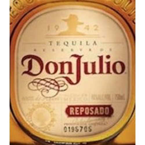 Spirits DON JULIO REPOSADO TEQUILA Spirits DON JULIO REPOSADO TEQUILA