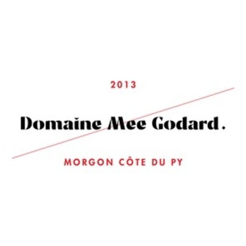 Wine DOMAINE MEE GODARD MORGON COTE DU PY 2016 Wine DOMAINE MEE GODARD MORGON COTE DU PY 2016