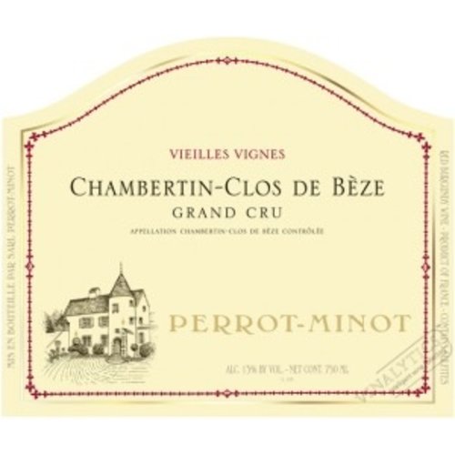 Wine PERROT-MINOT CHAMBERTIN-CLOS DE BEZE GRAND CRU 2004 1.5L Wine PERROT-MINOT CHAMBERTIN-CLOS DE BEZE GRAND CRU 2004 1.5L