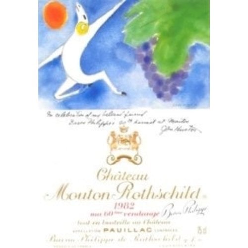 Wine CH MOUTON ROTHSCHILD 1982 (OWC-CASE ONLY)