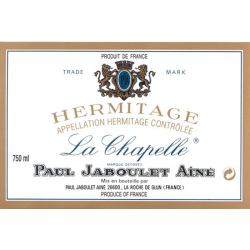Wine PAUL JABOULET HERMITAGE 'LA CHAPELLE' 2009 Wine PAUL JABOULET HERMITAGE 'LA CHAPELLE' 2009