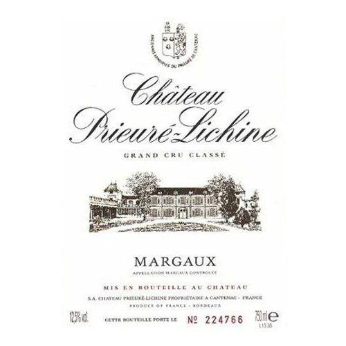 Wine CH PRIEURE LICHINE 1978 6L Wine CH PRIEURE LICHINE 1978 6L