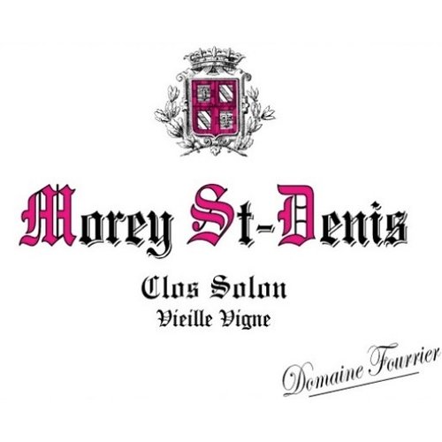 Wine FOURRIER MOREY SAINT DENIS 'CLOS SOLON' 2016 Wine FOURRIER MOREY SAINT DENIS 'CLOS SOLON' 2016