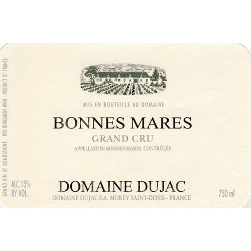 Wine DOMAINE DUJAC BONNES MARES GRAND CRU 2011 Wine DOMAINE DUJAC BONNES MARES GRAND CRU 2011