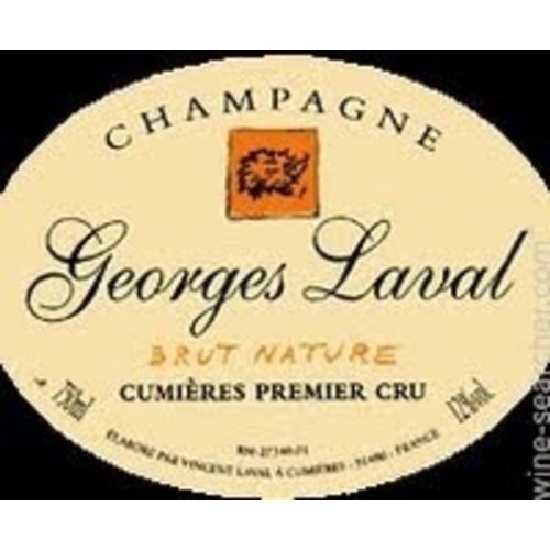 Sparkling GEORGES LAVAL BRUT NATURE 'CUMIERES' 1ER CRU CHAMPAGNE NV Sparkling GEORGES LAVAL BRUT NATURE 'CUMIERES' 1ER CRU CHAMPAGNE NV
