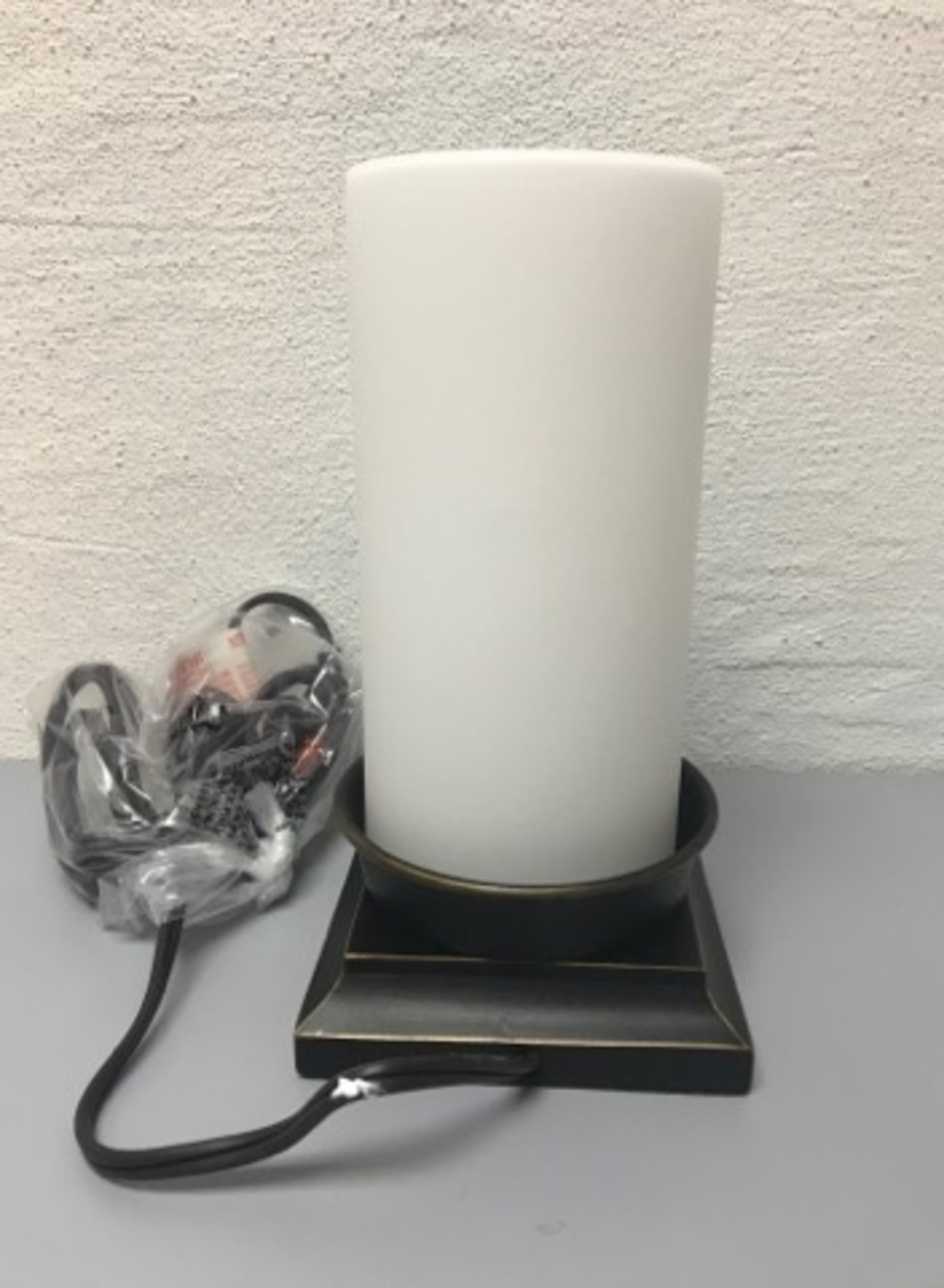 candle table lamp