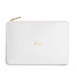 Katie Loxton Mrs Perfect Pouch in White